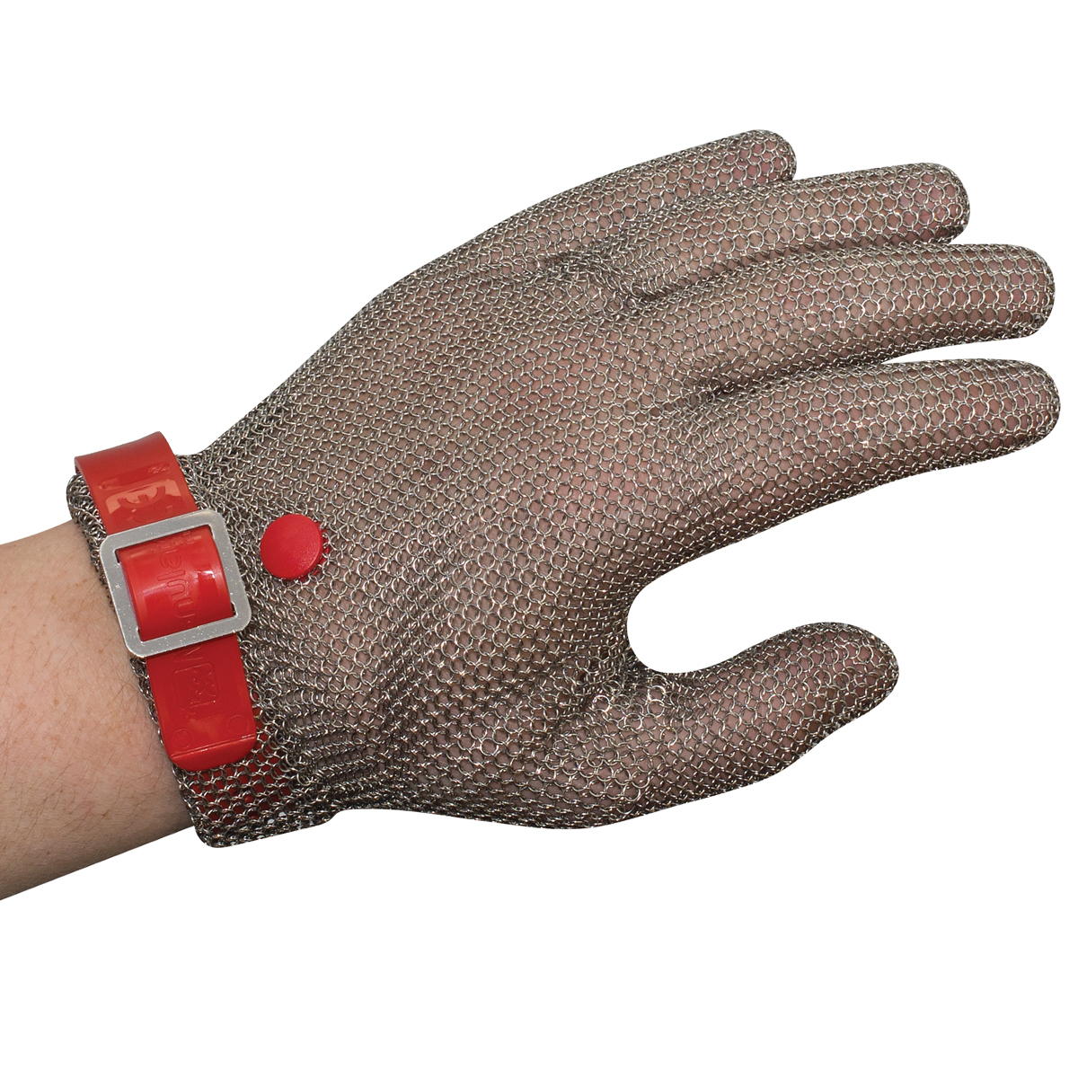 Manulatex Chain Mesh Glove, Wrist Length