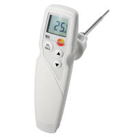 Testo 105 Robust Food Thermometer, with Std 100mm probe & holster