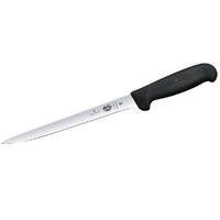 Victorinox Filleting Knife, 20cm (8) -  Narrow, Flexible - Black