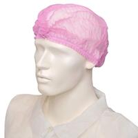 Hair Nets, Crimped 21" Pink (1000/ctn)