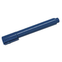 Metal Detectable Permanent Bullet Point Marker, Blue (10/pk)