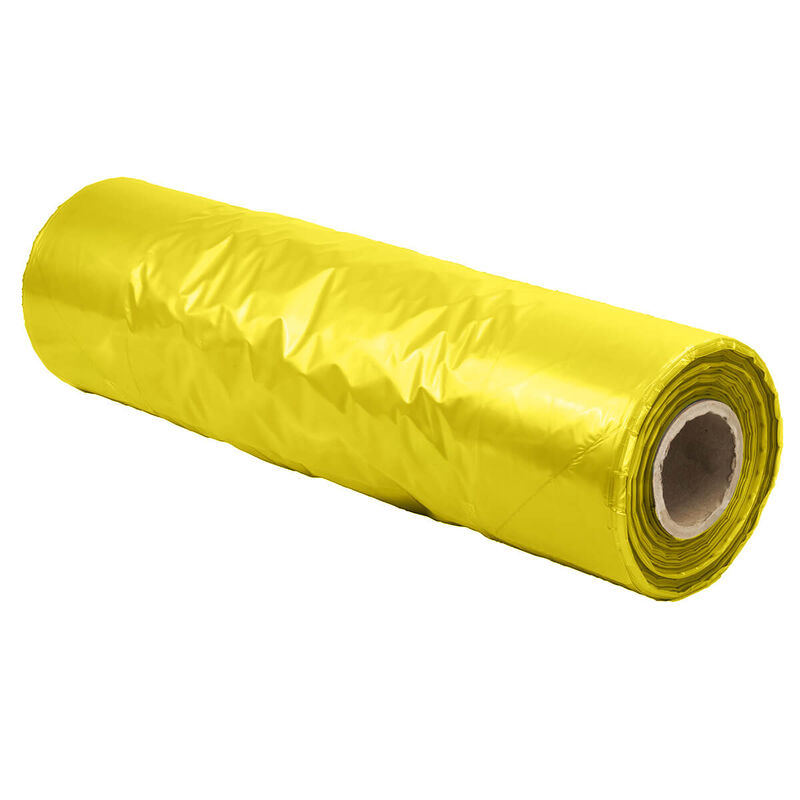 Euro Bin Top Cover, 860x850mm Yellow (250/Roll)
