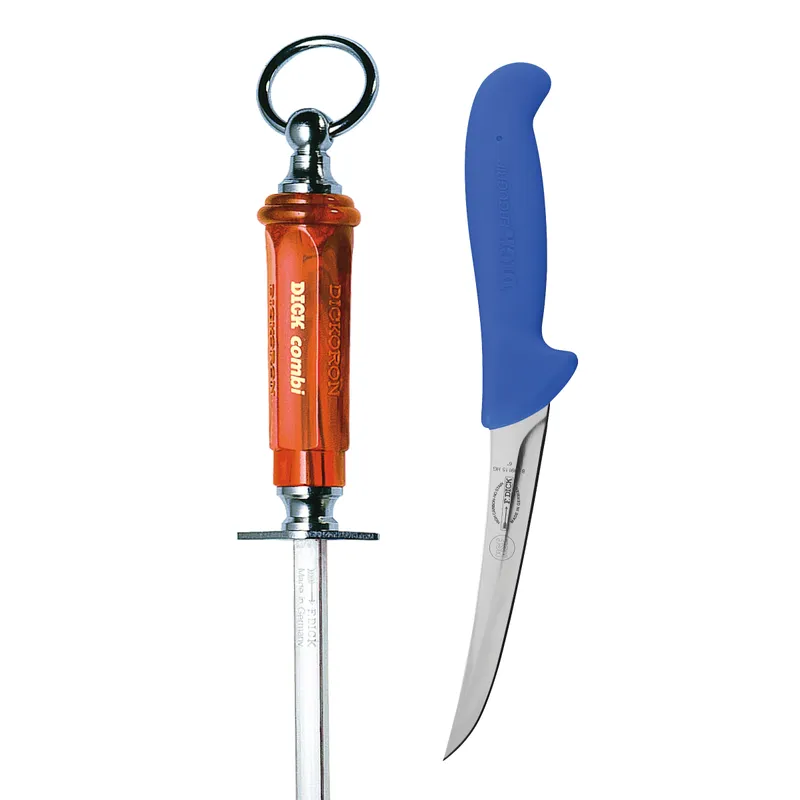 F.Dick Boning Knife & Sharpening Steel Kit