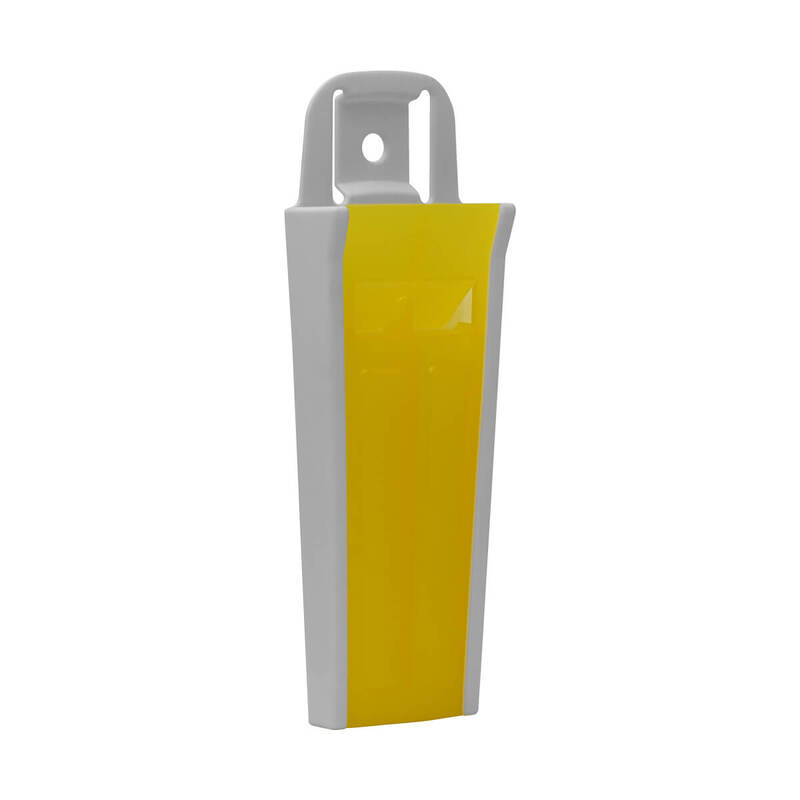 Knife Pouch, 2 Holder, Clear Yellow Front