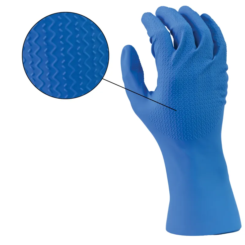 Gekko Zigzag Grip Silverlined Gloves, Small - 2XL 50/pk