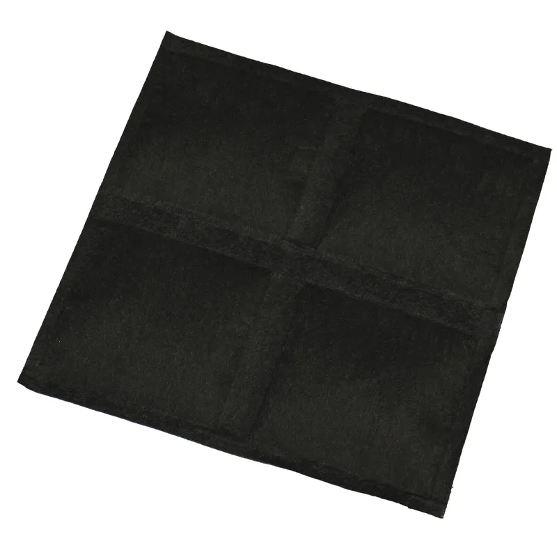 Soaker Pad 100ml 133x140mm, 4cellx3pack, Blk/Blk Perf 2580/ctn