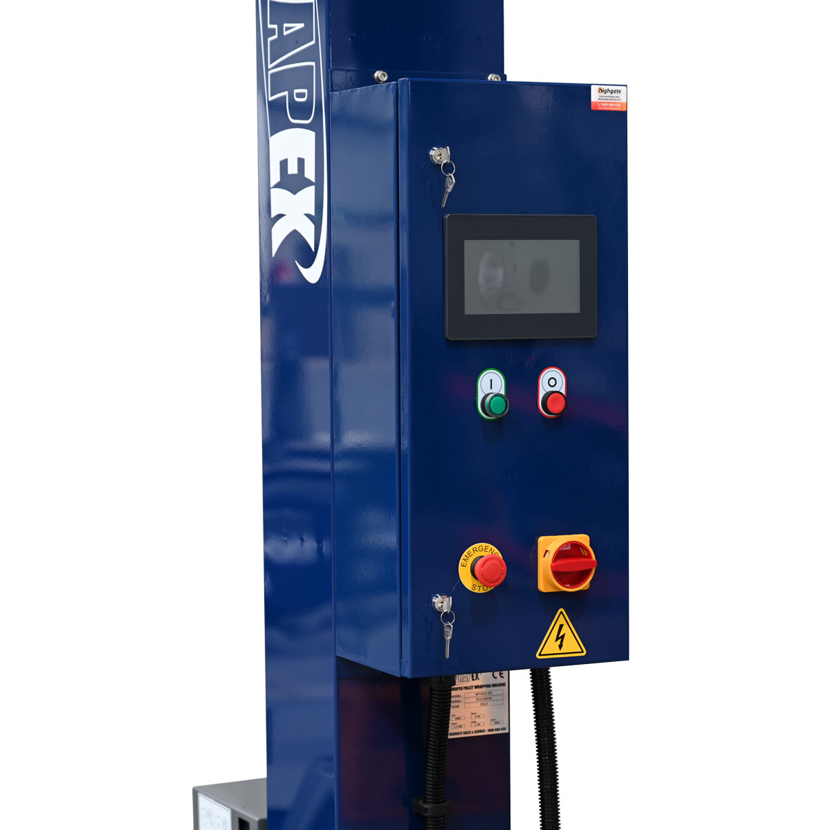 Wrapex High Performance Pallet Wrapping Machine