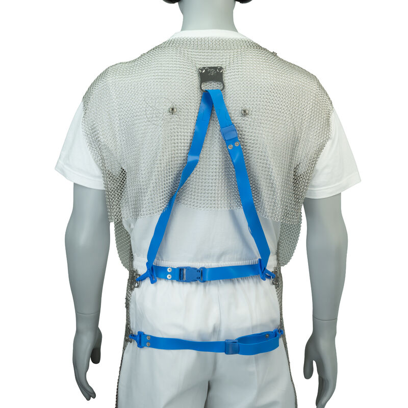 Manulatex Chain Mesh Apron Bolero, 560mm x 1100mm - 2.05kg