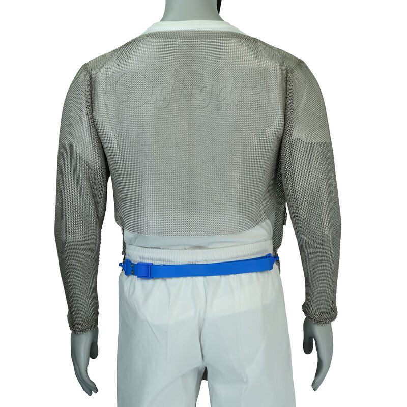 Manulatex Mesh Tunic, Stainless Steel, Long Sleeve