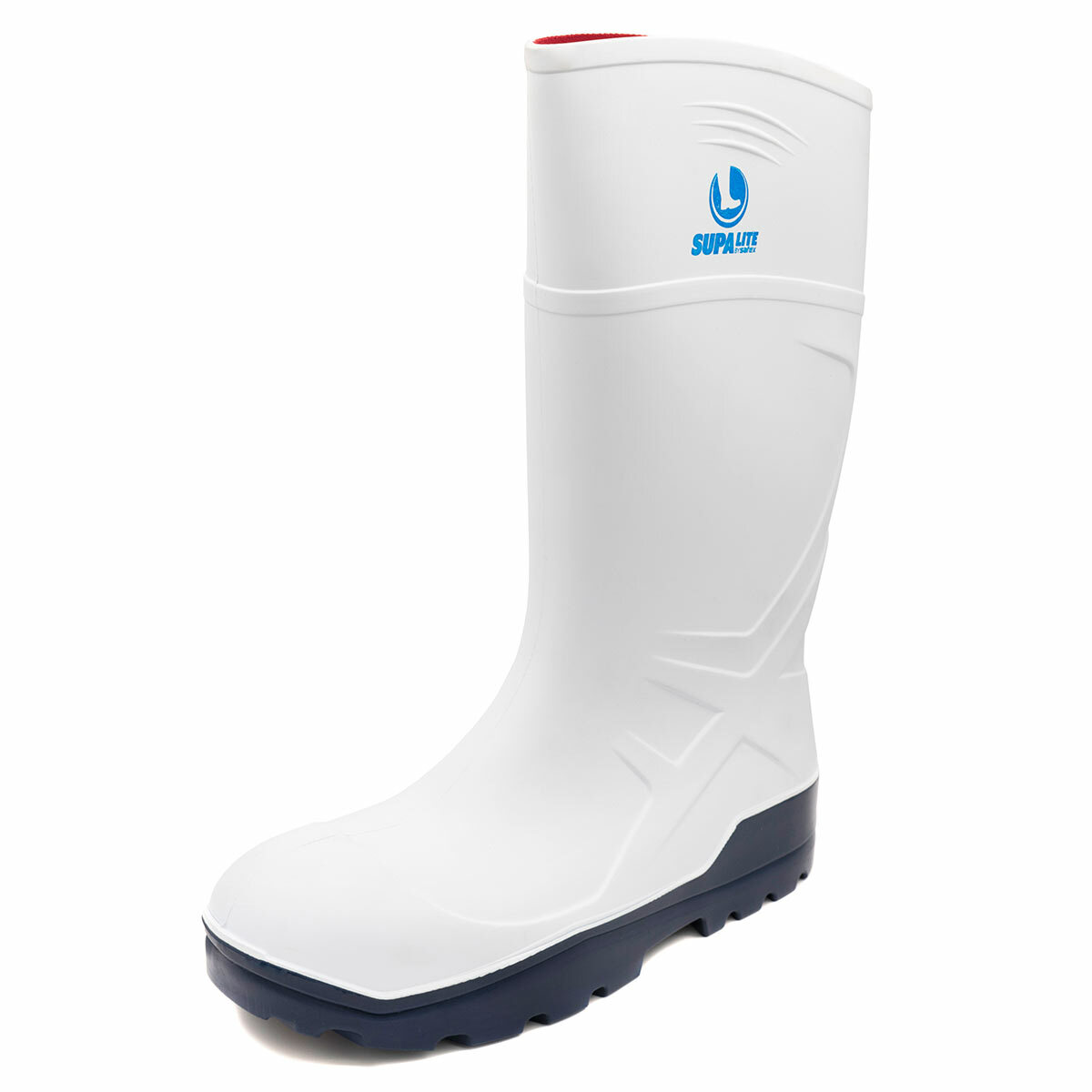 Safex SupaLite PU Gumboots - White