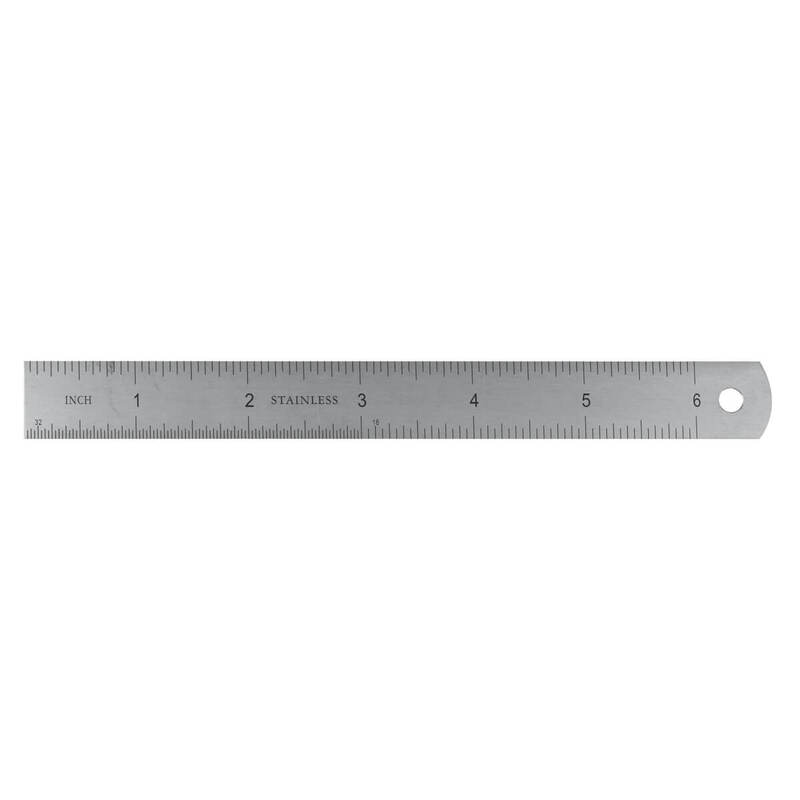 Stainless Steel Ruler, 150mm