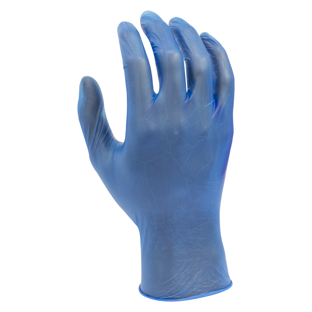 Gekko Grip Vinyl Disposable Gloves - Blue
