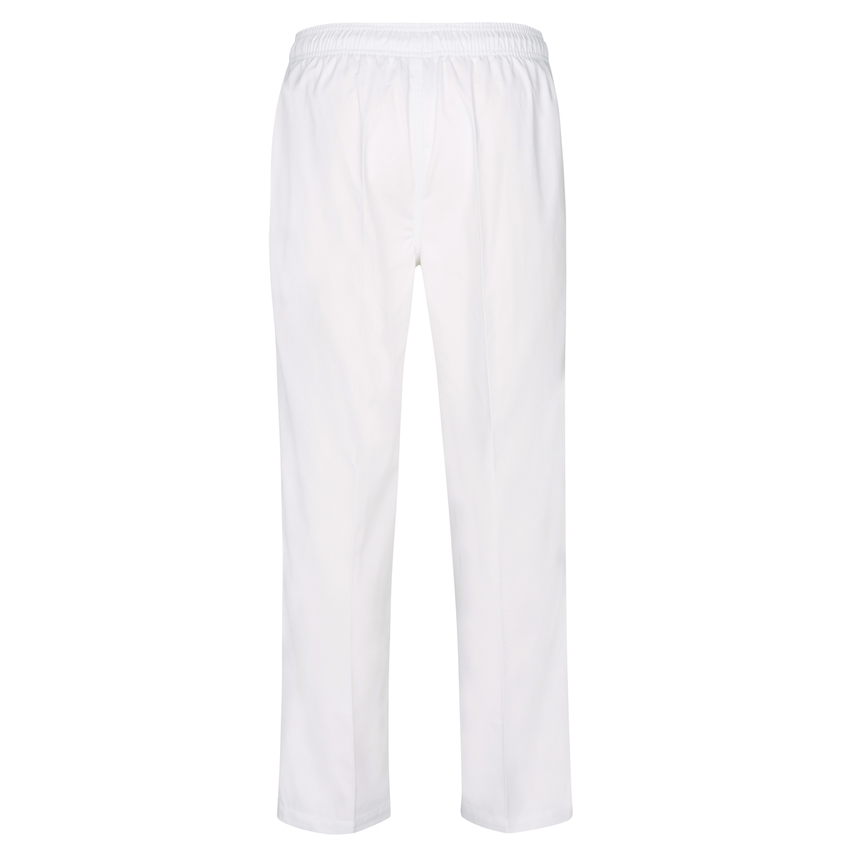 Elasticated no pocket pants - White