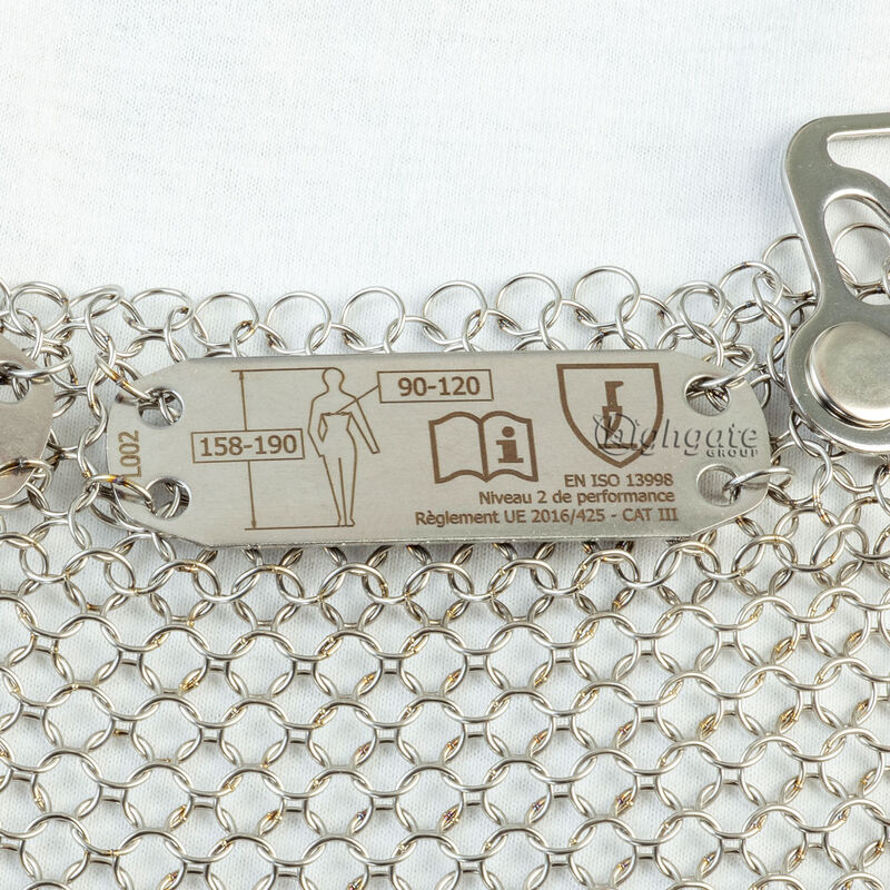 Manulatex Chain Mesh Apron, 550mm x 800mm - 1.75kg