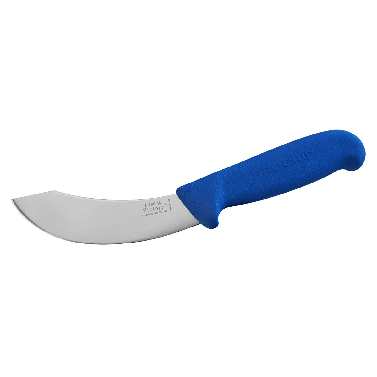 Victory Skinning Knife, 14cm (5 1/2) - Progrip - Blue