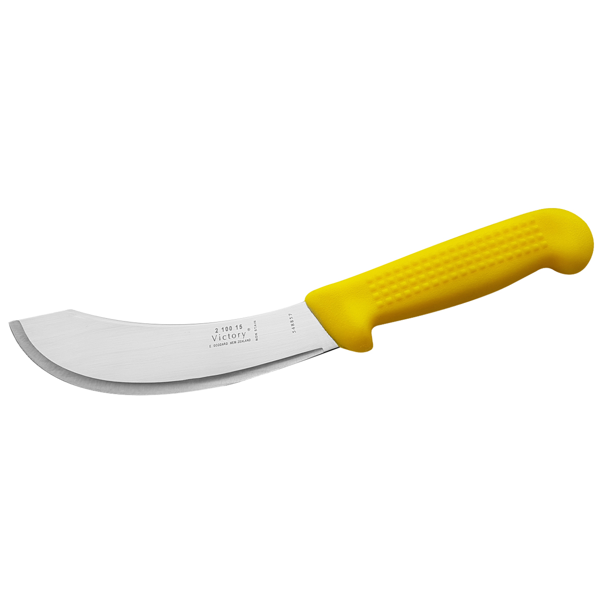 Victory Skinning Knife, 15cm (6) - Hollow Ground - Yellow