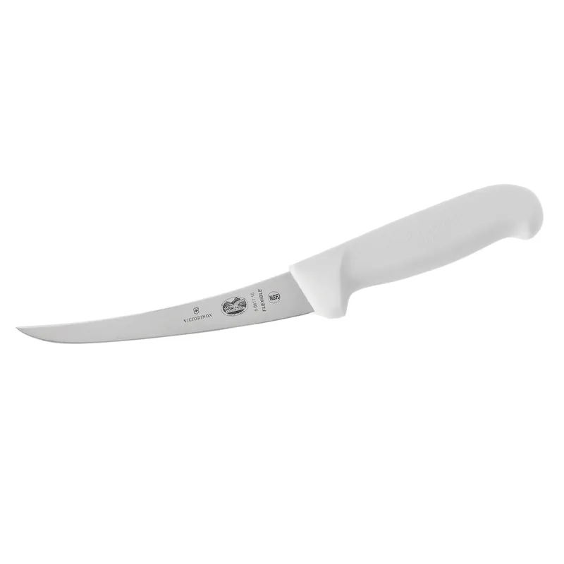 Victorinox Boning Knife, 15cm (6) - Curved, Flexible - White