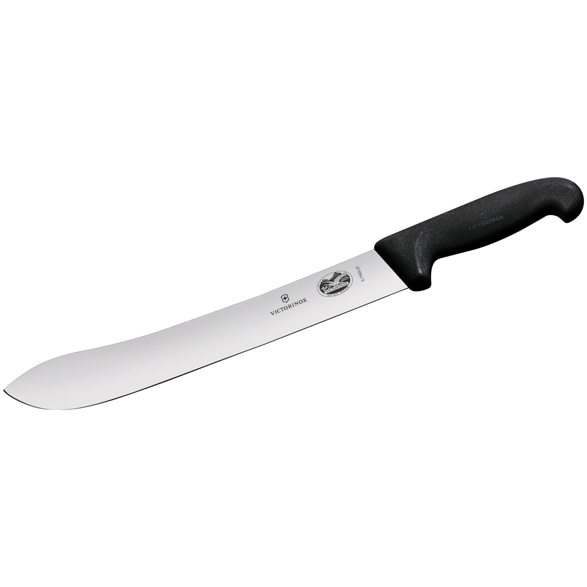 Victorinox Slicing Knife, 31cm (12) - Bullnose - Black