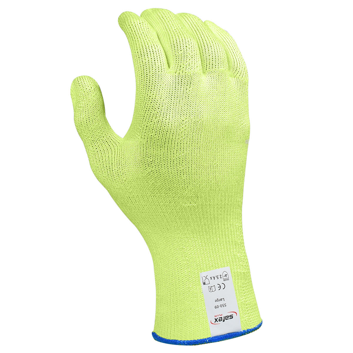 Safex Plus Level 5 Cut Resistant Glove - Fluro Yellow