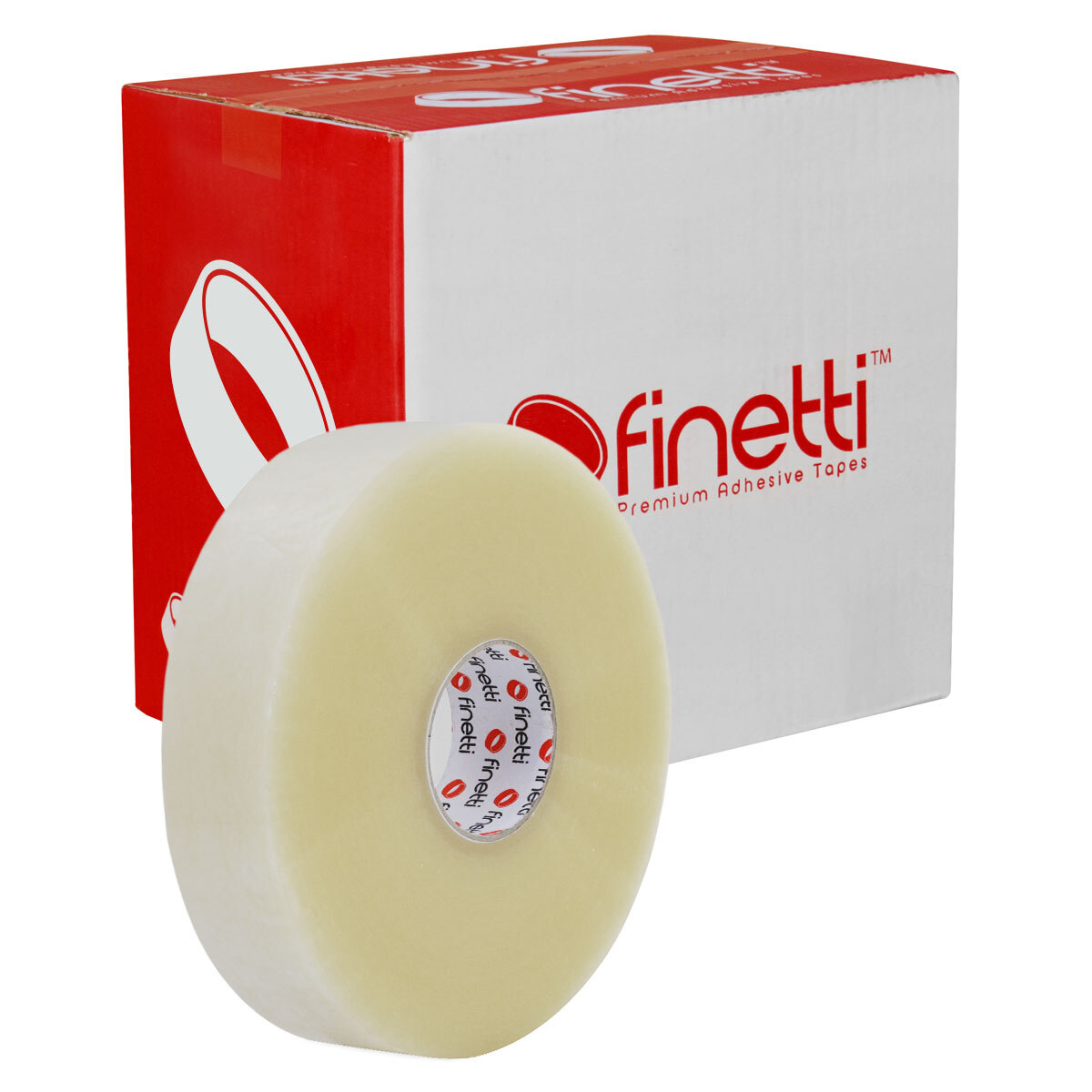 Finetti Acrylic Machine Tape, 48mm x 990m - Clear