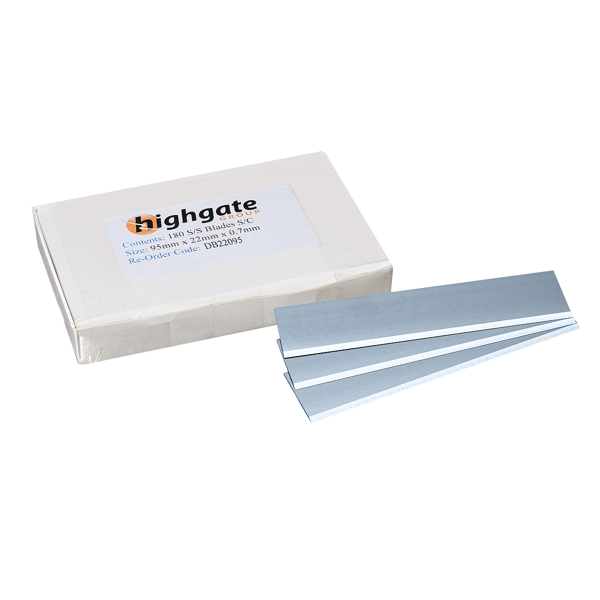 Hand Derinder Blade, 95mm x 22mm x 0.7mm (180/CTN)