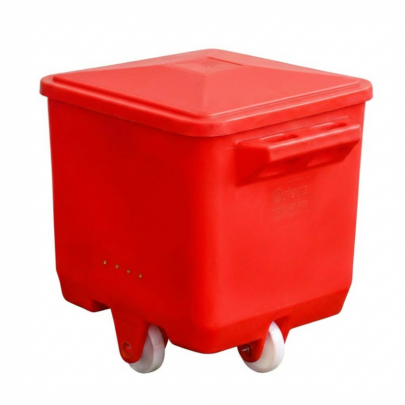 Universal 200L Euro Bin Lid, Red