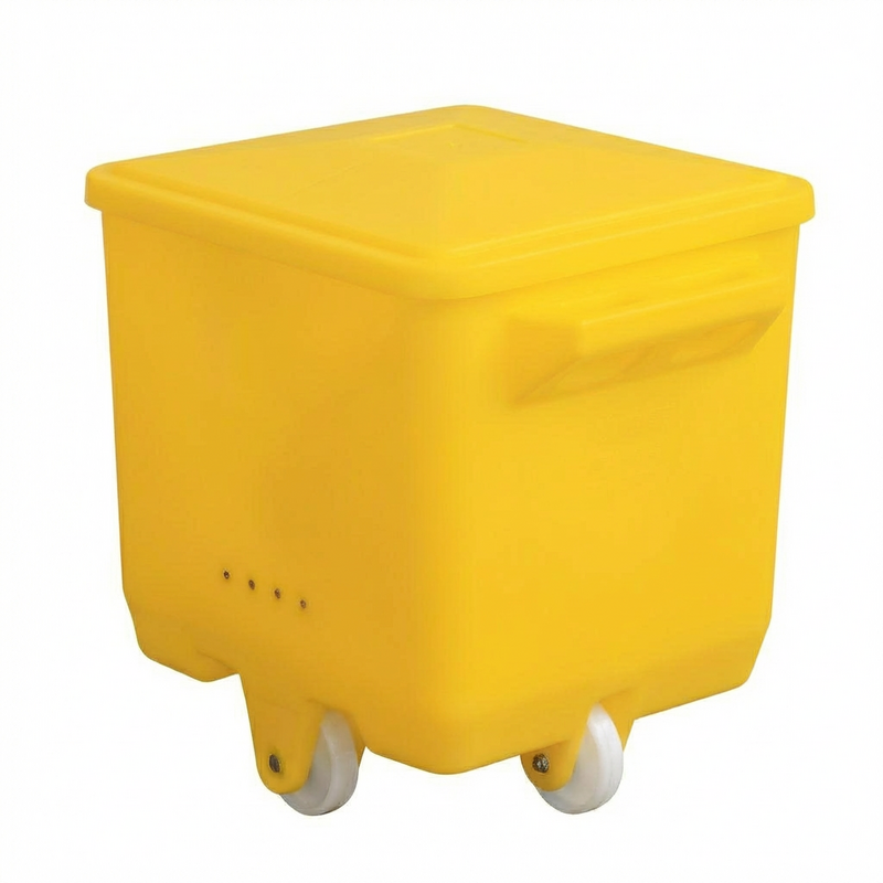 Universal 200L Euro Bin Lid, Yellow