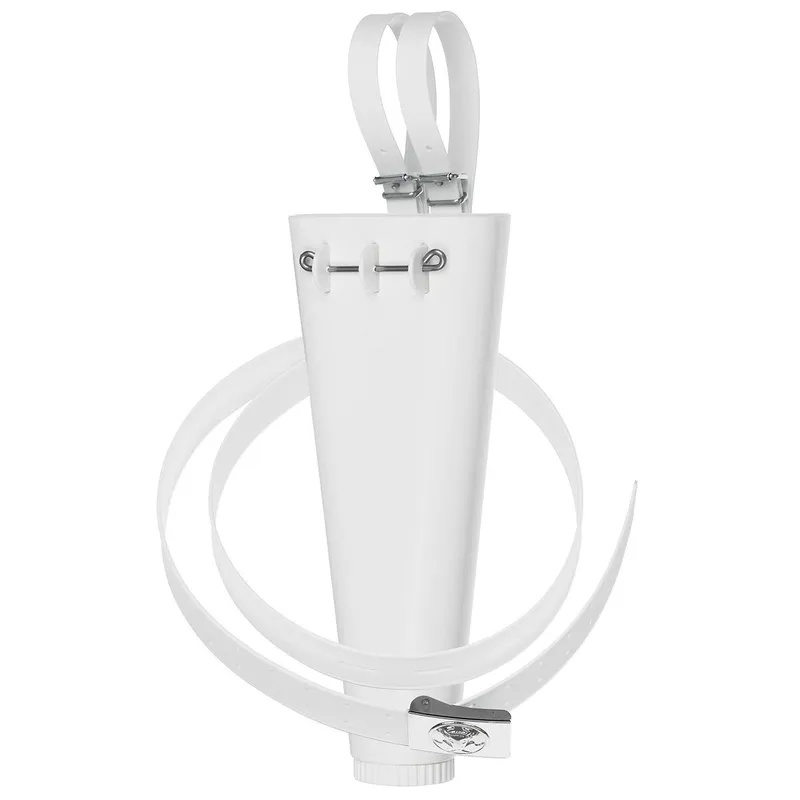 Knife Pouch & Belt, Fits 4 x 25cm Knives - White