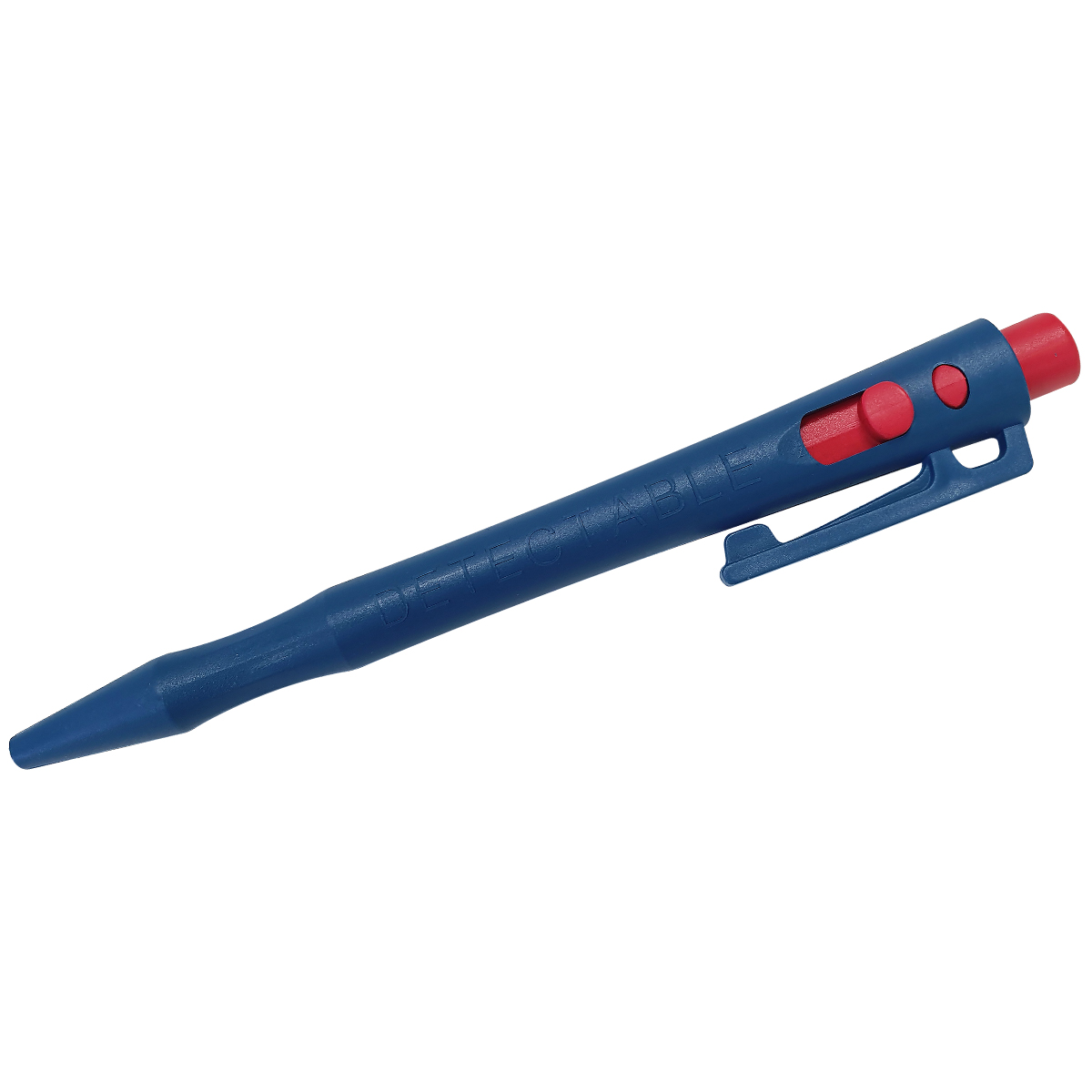 Metal Detectable Pen, Cryo Ink, Blue with Clip