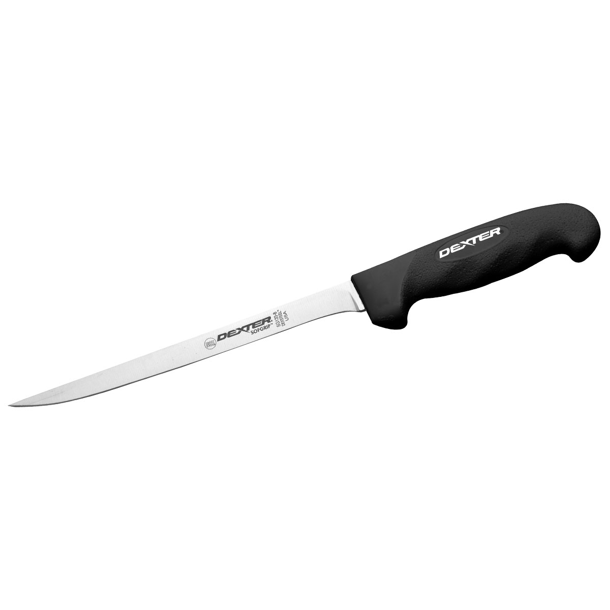 Dexter SOFGRIP® Filleting Knife 8" (20cm) Flexible, Narrow Blade