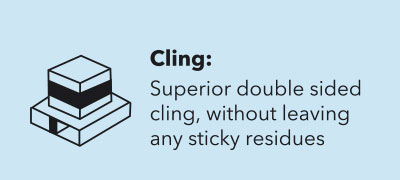 Wrapex Stretch Film Cling: Superior double sided cling, without leaving any sticky residues
