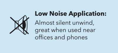 Wrapex Stretch Film Low Noise Application: Almost silent unwind, great when used near offices and phones