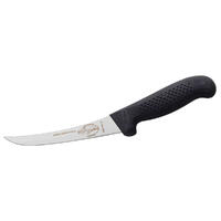 Caribou Ultragrip Boning Knife 6” Inch (15cm) Curved Stiff Narrow Blade
