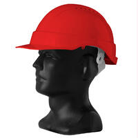 Hard Hat, Vented - Red