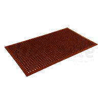 Anti Fatigue Mat - Grease Resistant - Terracotta 900mm x 1500mm