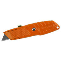 Auto Retracting Orange Safety Knife