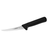 Giesser Boning Knife, 13cm (5) - Curved, Stiff, No Heel - Black