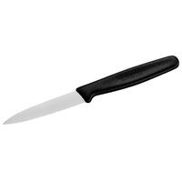 Victorinox Paring Knife, 8cm (3 1/4) - Pointed, Serrated Edge - Black
