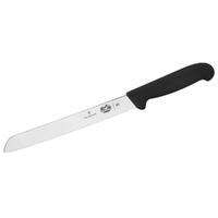 Victorinox Bread Knife, 21cm (8) - Fibrox Handle - Black