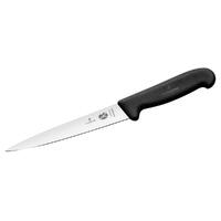 Victorinox Filleting Knife, 18cm (7) - Flexible - Black