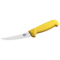 Victorinox Boning Knife 5” Inch (12cm) Curved Narrow Blade - Yellow