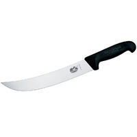 Victorinox Slicing Knife, 31cm (12) - Scimitar, Wide - Black