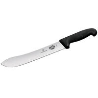 Victorinox Slicing Knife, 25cm (10) - Bullnose - Black