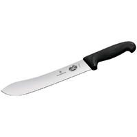 Victorinox Slicing Knife, 36cm (14) - Bullnose - Black