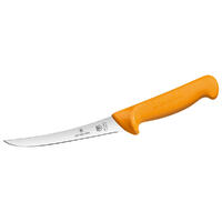 Swibo Boning Knife 6” Inch (16cm) Stiff Narrow Curved Blade