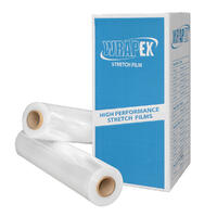 WRAPEX Hand Pallet Wrap, 12um x 500mm x 550m Clear