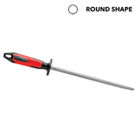 F.Dick 2K Regular Cut Sharpening Steel, 10” Inch (25cm) - Round