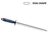 F.Dick 2K Fine Cut Sharpening Steel, 12” Inch (30cm) - Oval