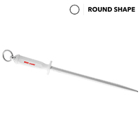 Hygienic Combi Sharpening Steel, 12" (30cm) Dual Cut, Super Fine / Regular - Round