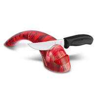 VX Knife Sharpener w/Ceramic Wheels - Red